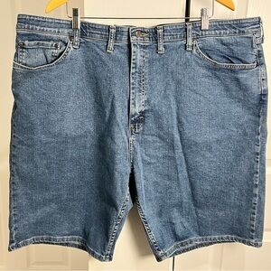 Wrangler Authentic Issue Mens Size 46 Denim Jean Shorts Blue NWT